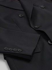 Modern Fit Premium Wool Blend Double Breasted Suit Jacket