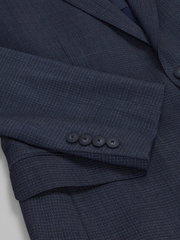 CHILLFLEX Slim Fit Check Premium Wool Blend Suit