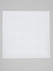 Solid Plaid Pocket Square