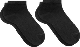 Happy Sneaker Socks, 2-pack