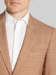 Modern Fit Plaid Suit