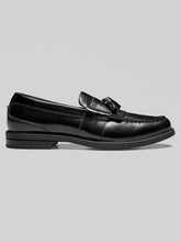 Keaton Leather Moc Toe Tassel Slip-On Shoes