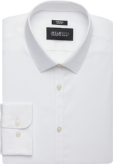 Slim Fit Point Collar Performance Dress Shirt