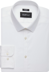Slim Fit Point Collar Performance Dress Shirt