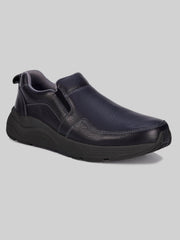 Match Moc Toe Casual Slip‑On Shoes