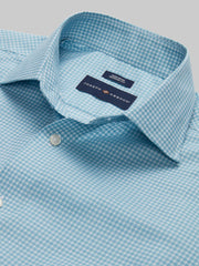 Modern Fit Mini Grid Dress Shirt