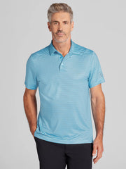 Regular Fit Feeder Stripe Short Sleeve Golf Polo