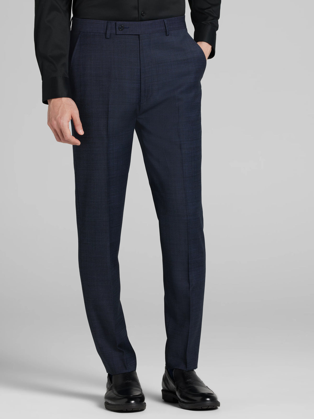 Slim Fit Premium Wool Blend Suit Pants