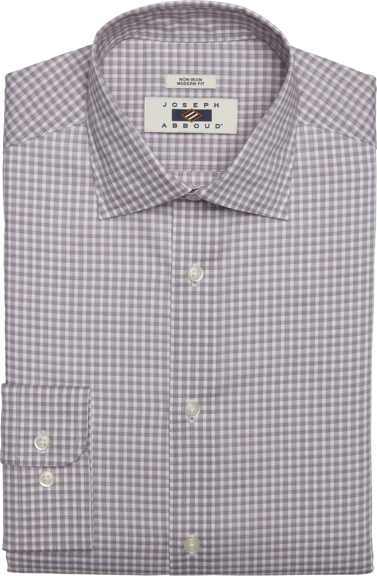 Modern Fit Cotton Spread Collar Dress Shirt
