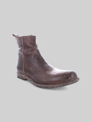 Kaldi Leather Plain Toe Boots