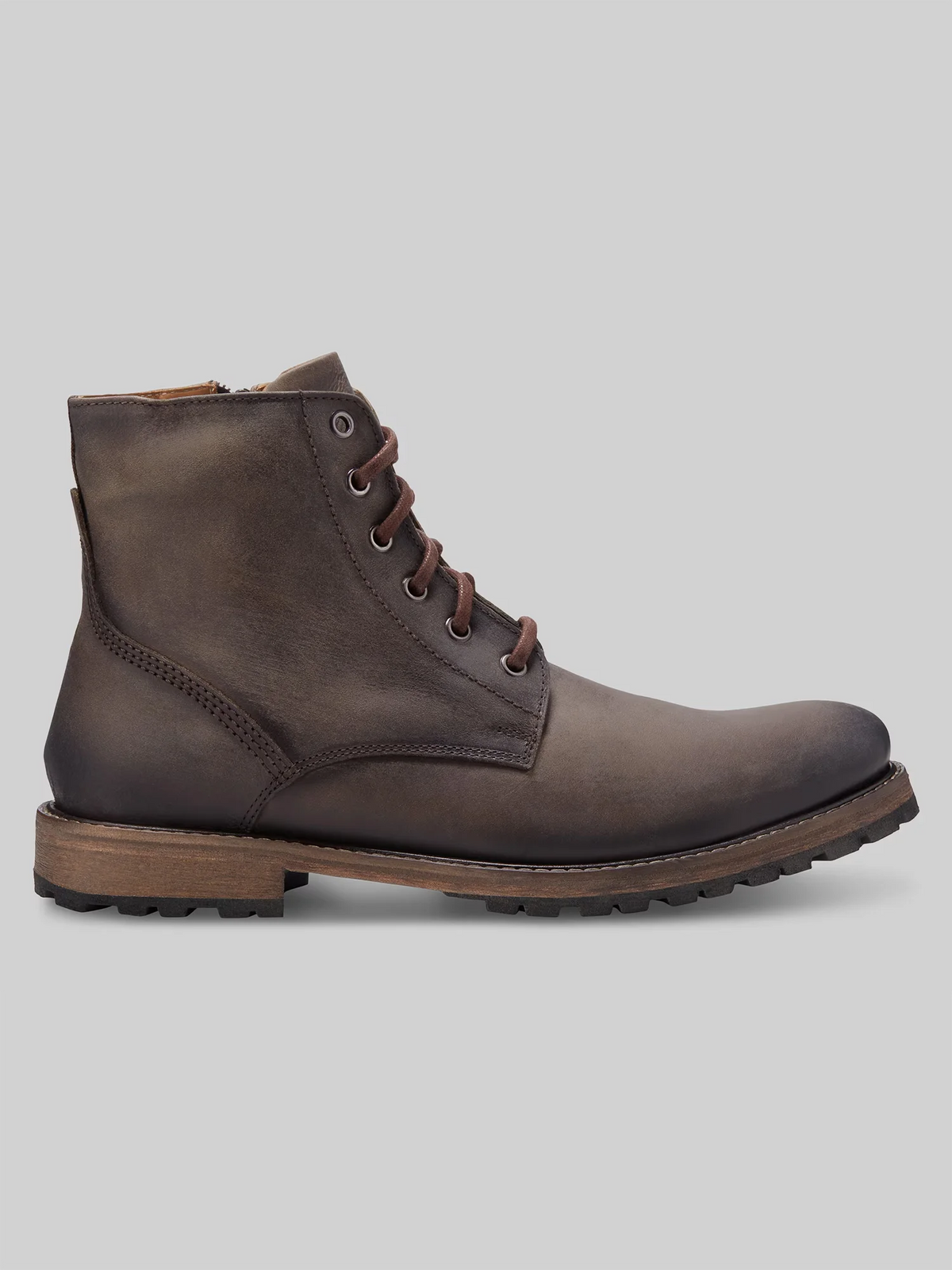 Hoyt Plain Toe Zipper Boots