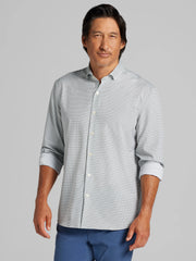 CHILLFLEX Modern Fit 4-Way Stretch Button Up Shirt