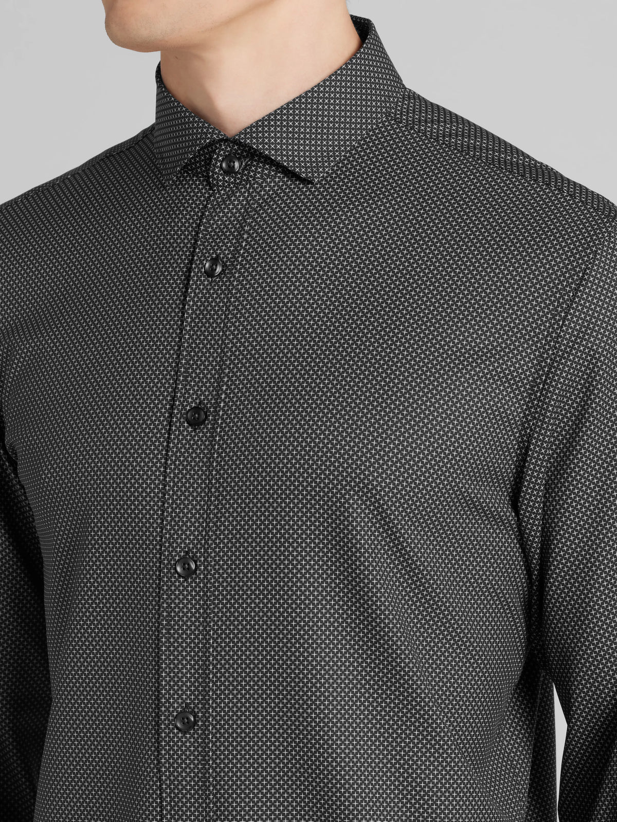 CHILLFLEX Slim Fit 4-Way Stretch Button Up Shirt