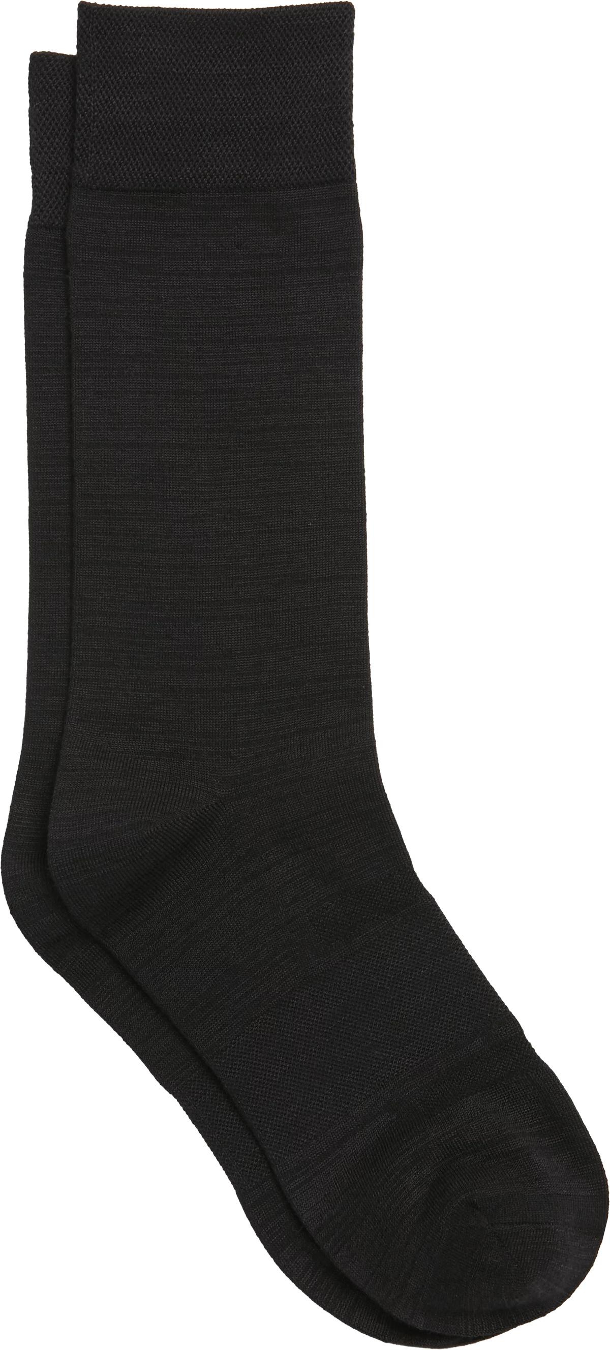 Solid Performance Dress Socks