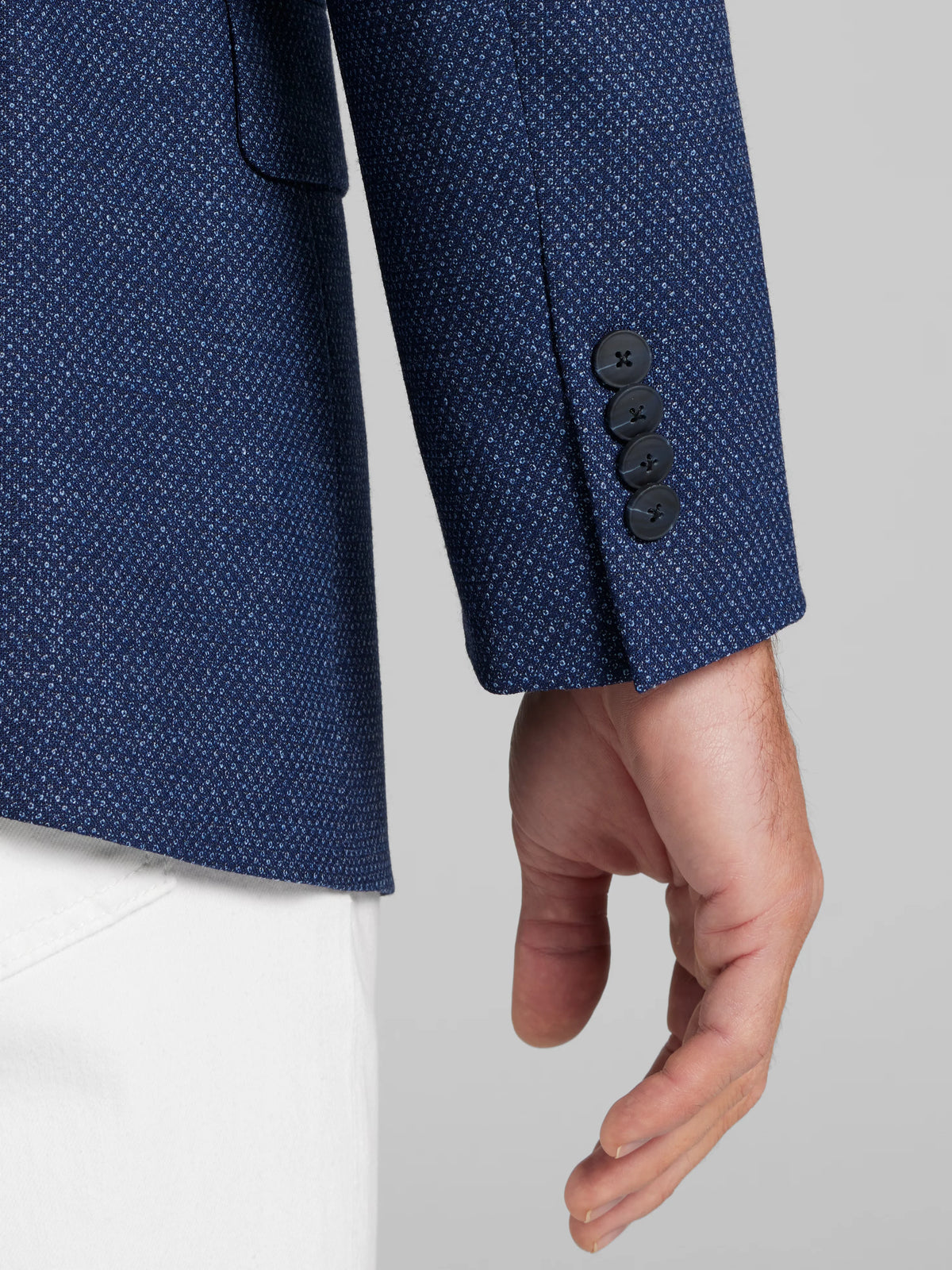 Modern Fit Wool Blend Tic Sport Coat