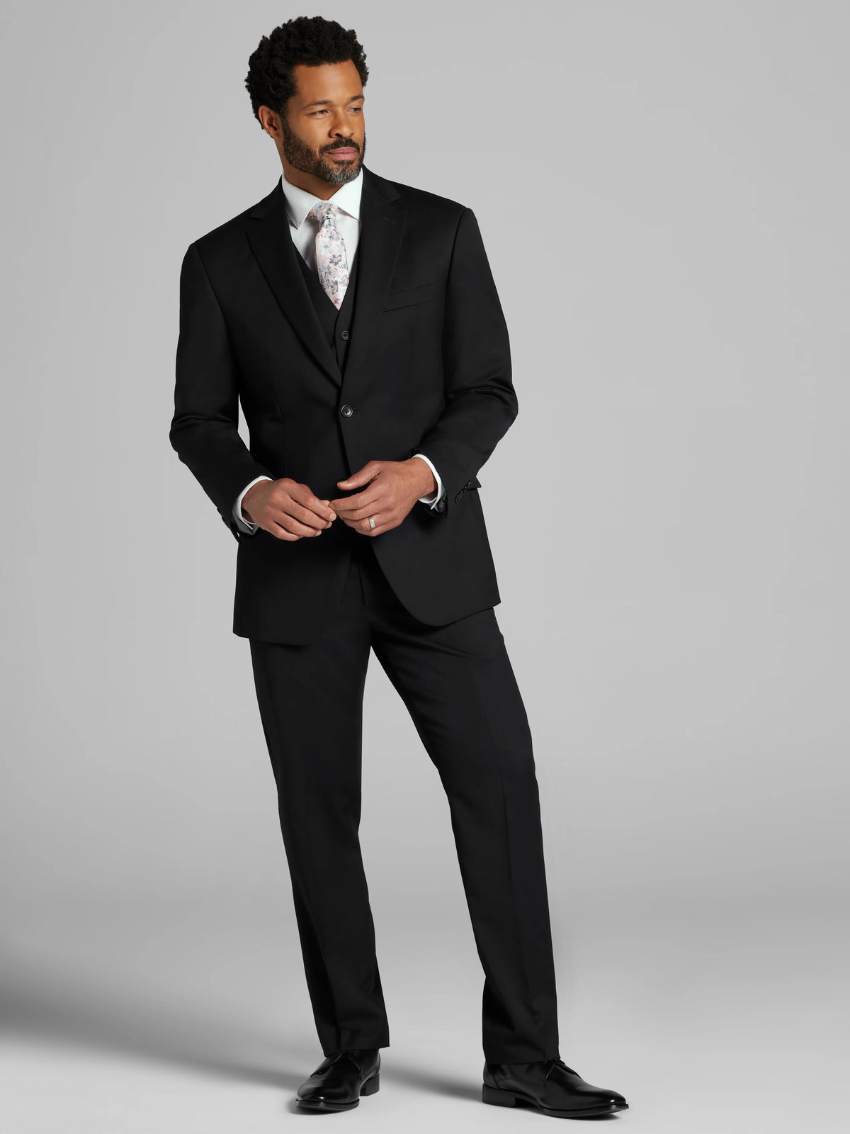 Modern Fit Premium Wool Blend Suit Jacket