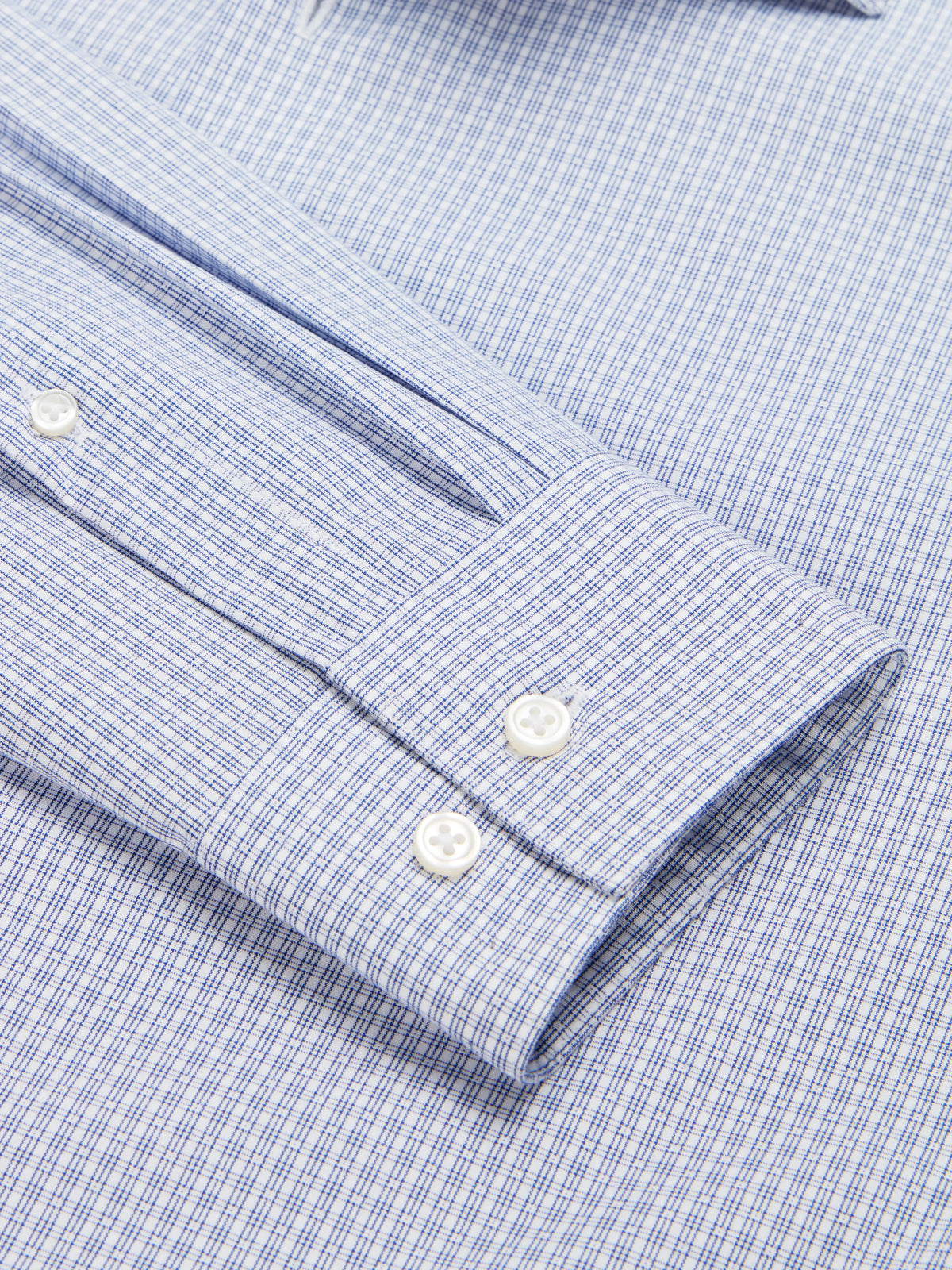 Slim Fit Ultra Performance Stretch Plaid Dress Shirt