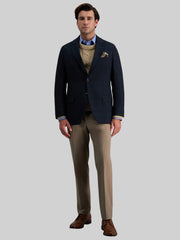Tailored Fit Plaid Sport Coat