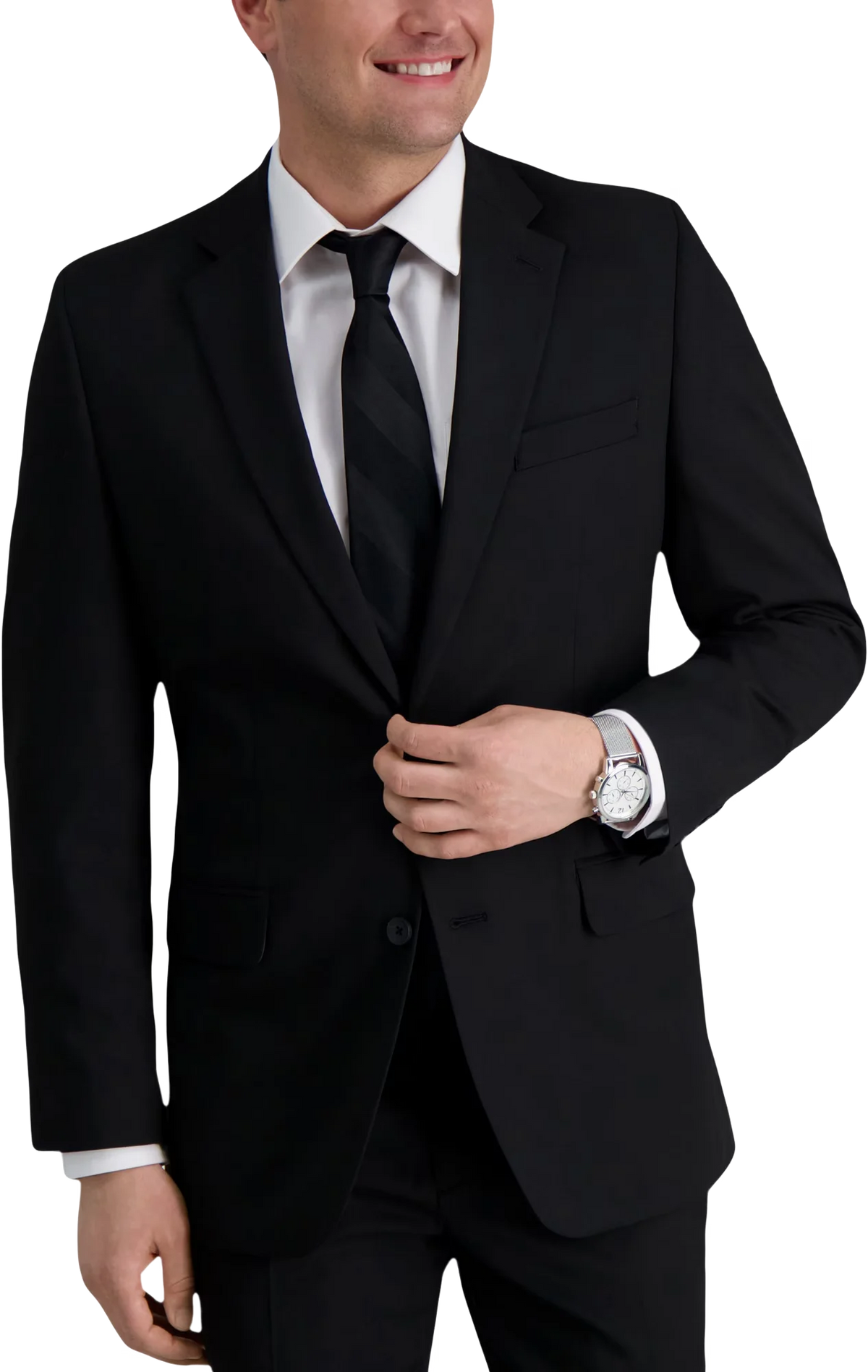 Slim Fit Premium Comfort 4-Way Stretch Solid Suit