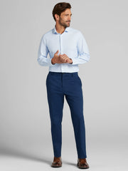 CHILLFLEX Slim Fit 4-Way Stretch Stripe Dress Shirt