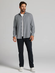 CHILLFLEX Modern Fit 4-Way Stretch Button Up Shirt