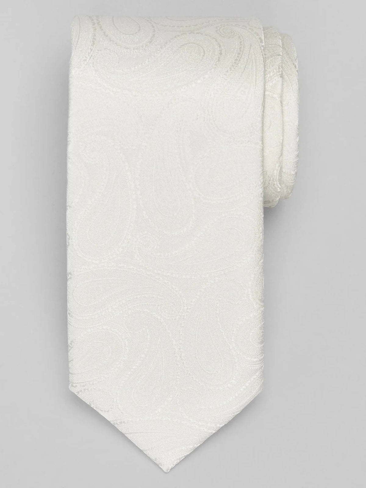 Paisley Ivory Tie