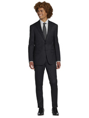 Slim Fit Wool Blend Peak Lapel Suit jacket