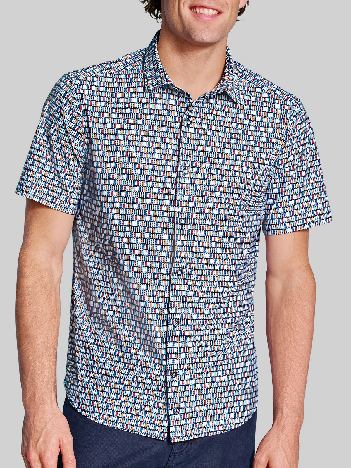 XC+ Motion Regular Fit Short‑Sleeve Shirt