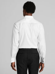 Modern Fit French Cuff Twill Formal Dress Shirt