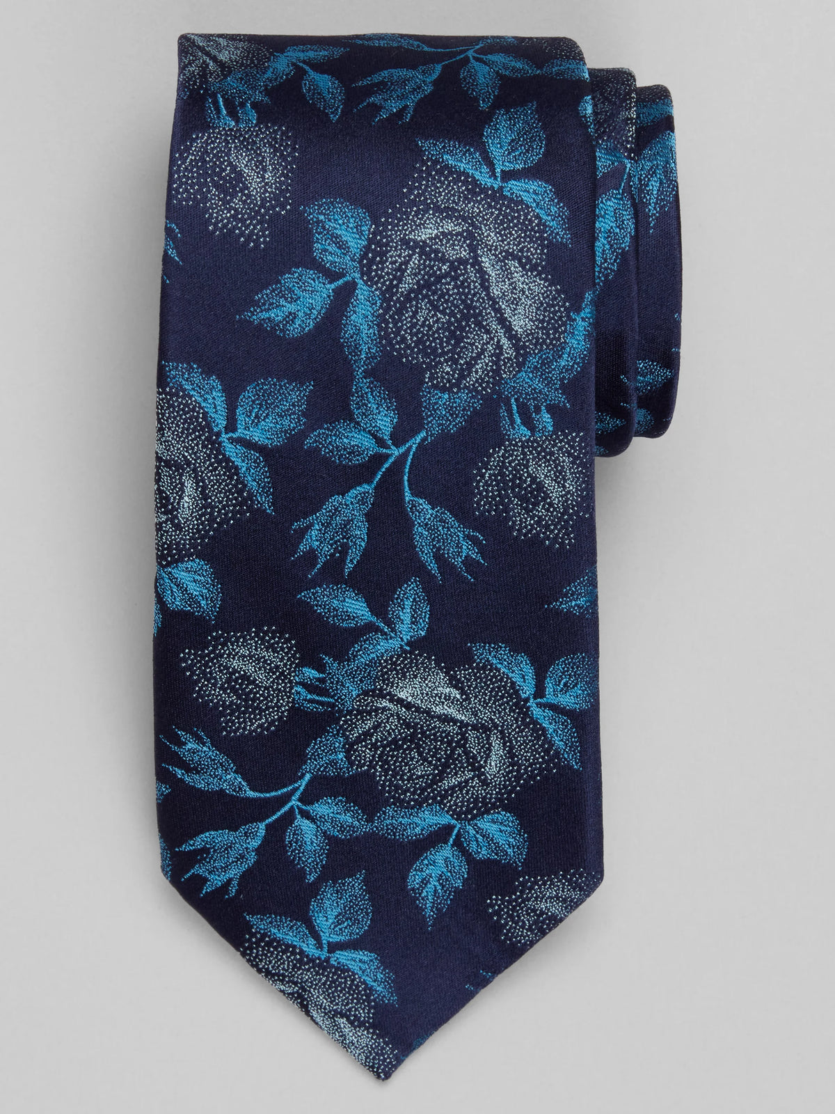 Pin Dot Floral Tie