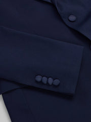 Modern Fit Premium Wool Blend Notch Lapel Tuxedo Jacket