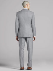 Gray Notch Lapel Suit