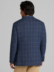 Classic Fit Windowpane Plaid Sport Coat