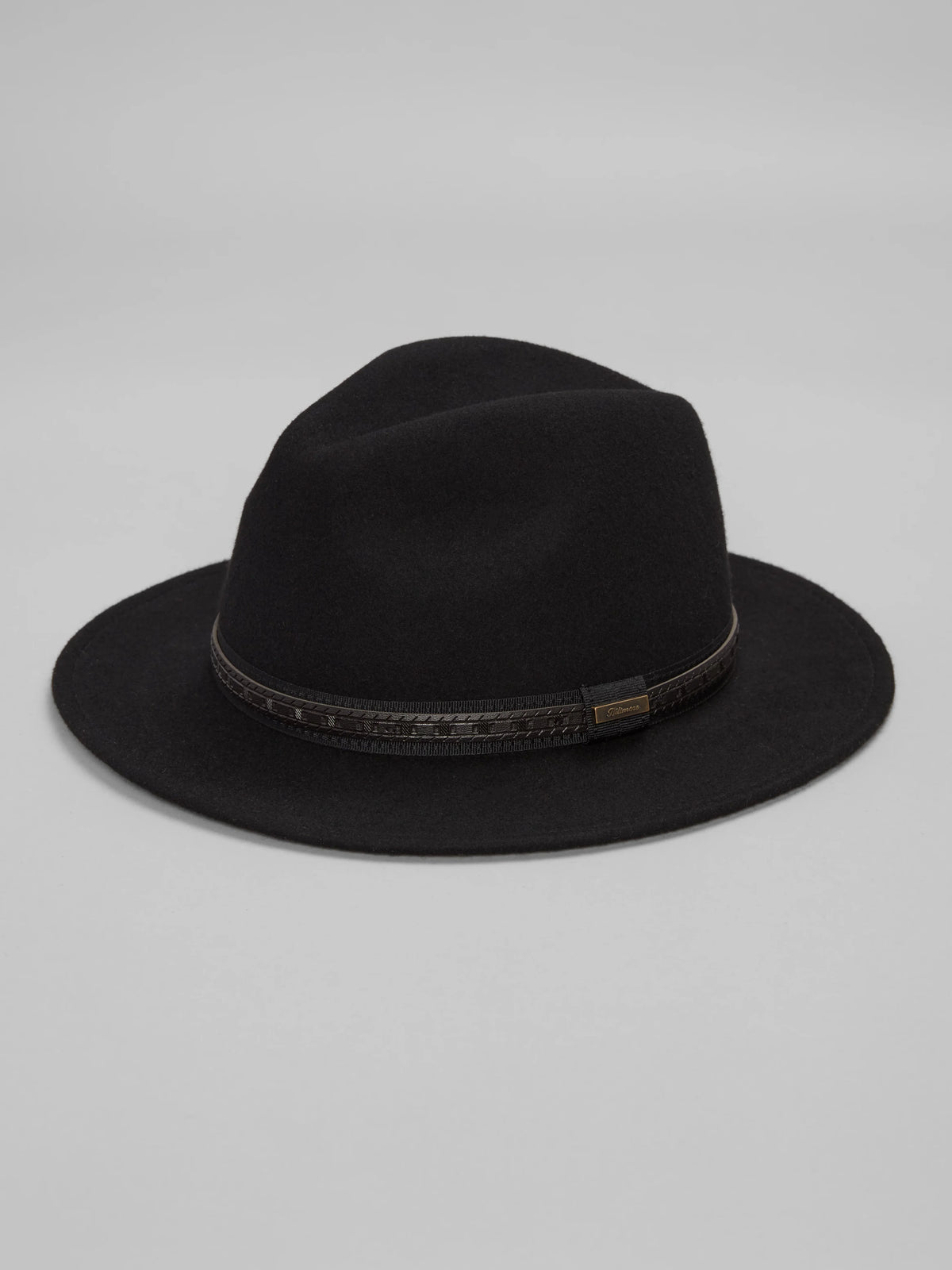 Layered Band Wool Safari Hat