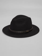 Layered Band Wool Safari Hat