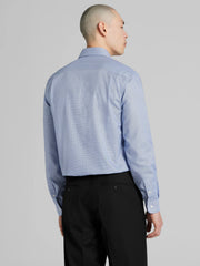 Classic Fit Solid Textured Dress Shirt