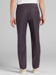 Slim Fit Grid Suit Pants