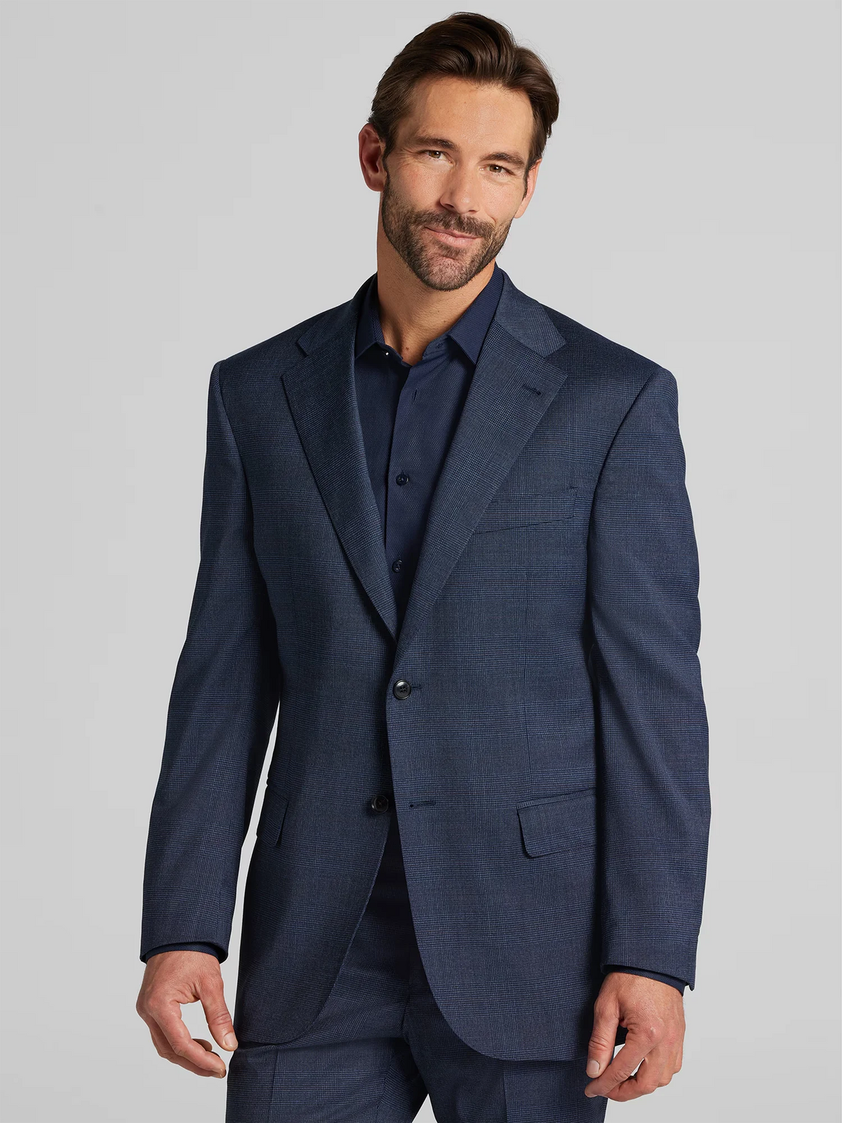 American Bespoke Modern Fit Wool Suit Jacket
