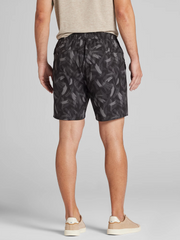 Modern Fit Printed Ripstop Pull-On Shorts 7"