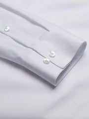 Slim Fit Solid Spread Collar Supima Cotton Dress Shirt