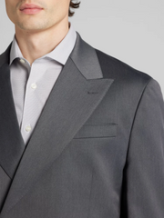 Relaxed Fit Double-Breasted Suit