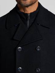 Double-Breasted Signature Peacoat