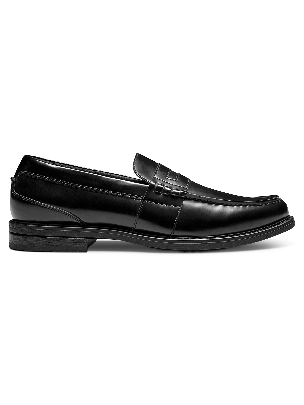 Lincoln Leather Moc Toe Penny Loafers