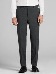 CHILLFLEX Slim Fit Mini Check Suit Pants