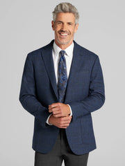 Modern Fit Plaid Sport Coat
