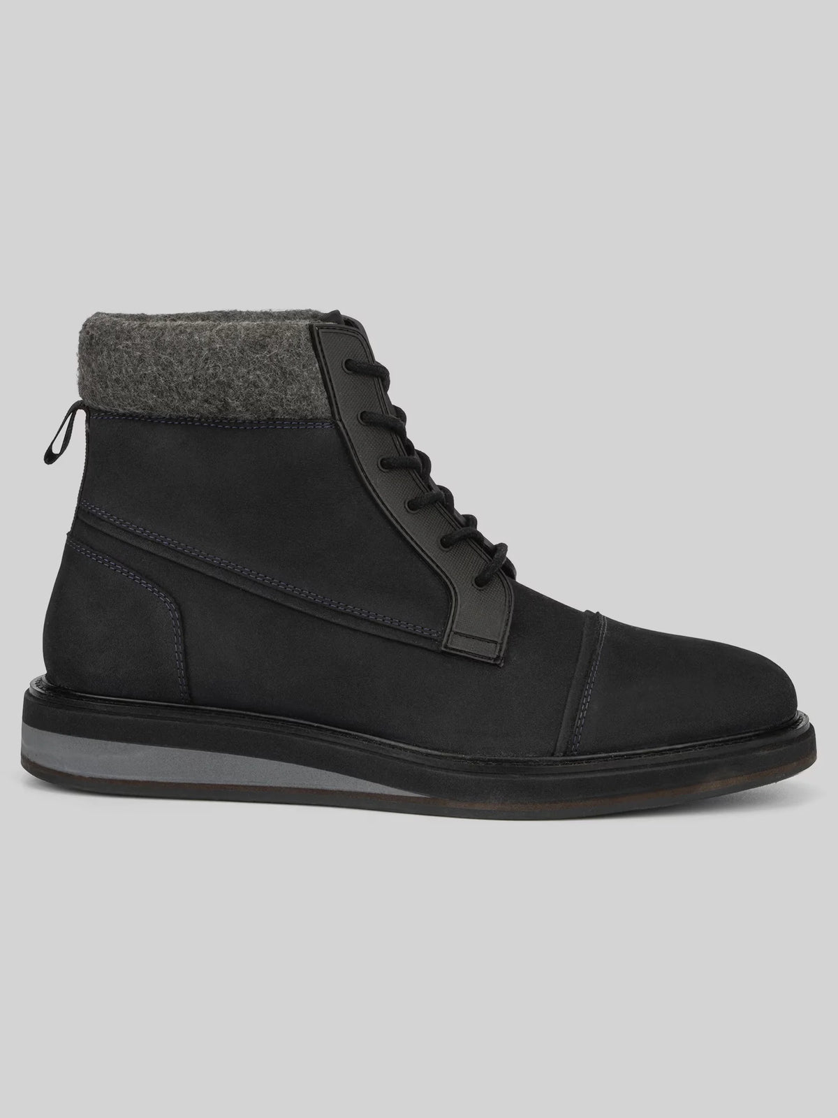 Stone Plain Toe Boots