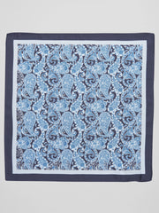 Painterly Paisley Pocket Square