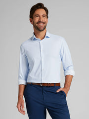 CHILLFLEX Slim Fit 4-Way Stretch Stripe Dress Shirt