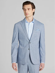 Slim Fit Stripe Suit Jacket
