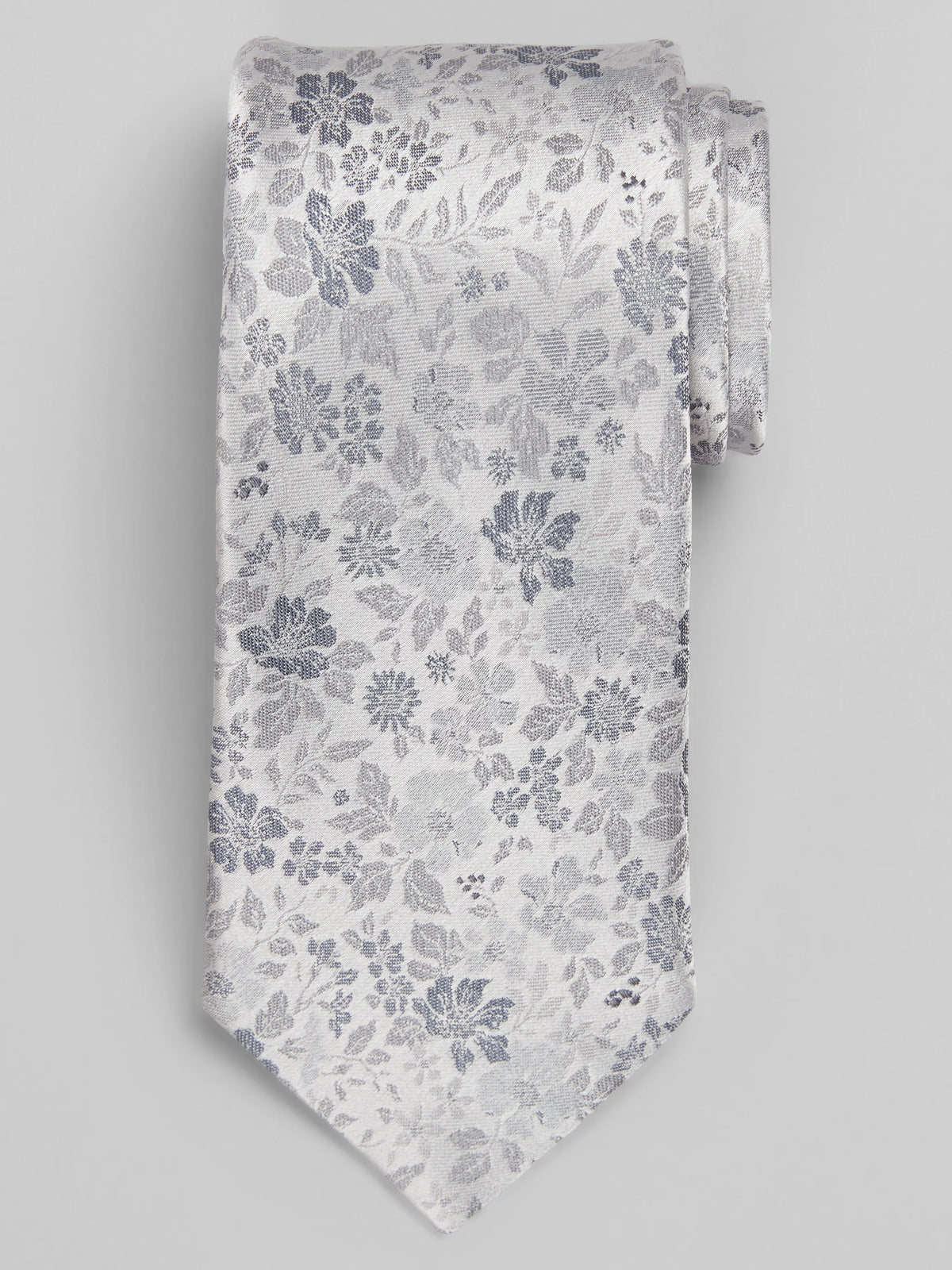 Narrow Floral Tie